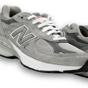 NIB New Balance W990GL3 Grey Pigskin/Mesh Women's Running Shoe US size 8 x-wide